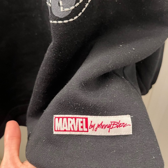 Black Panther Marvel By Johnny Blazer Sweater - Picture 5 of 10